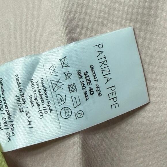 Patrizia Pepe Firenze Beige Double Breasted Trench Coat - Picture 8 of 8